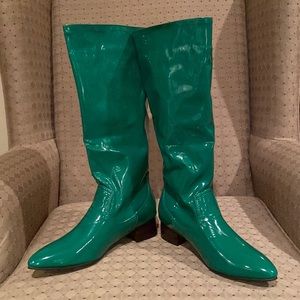 Green Cosplay Boots